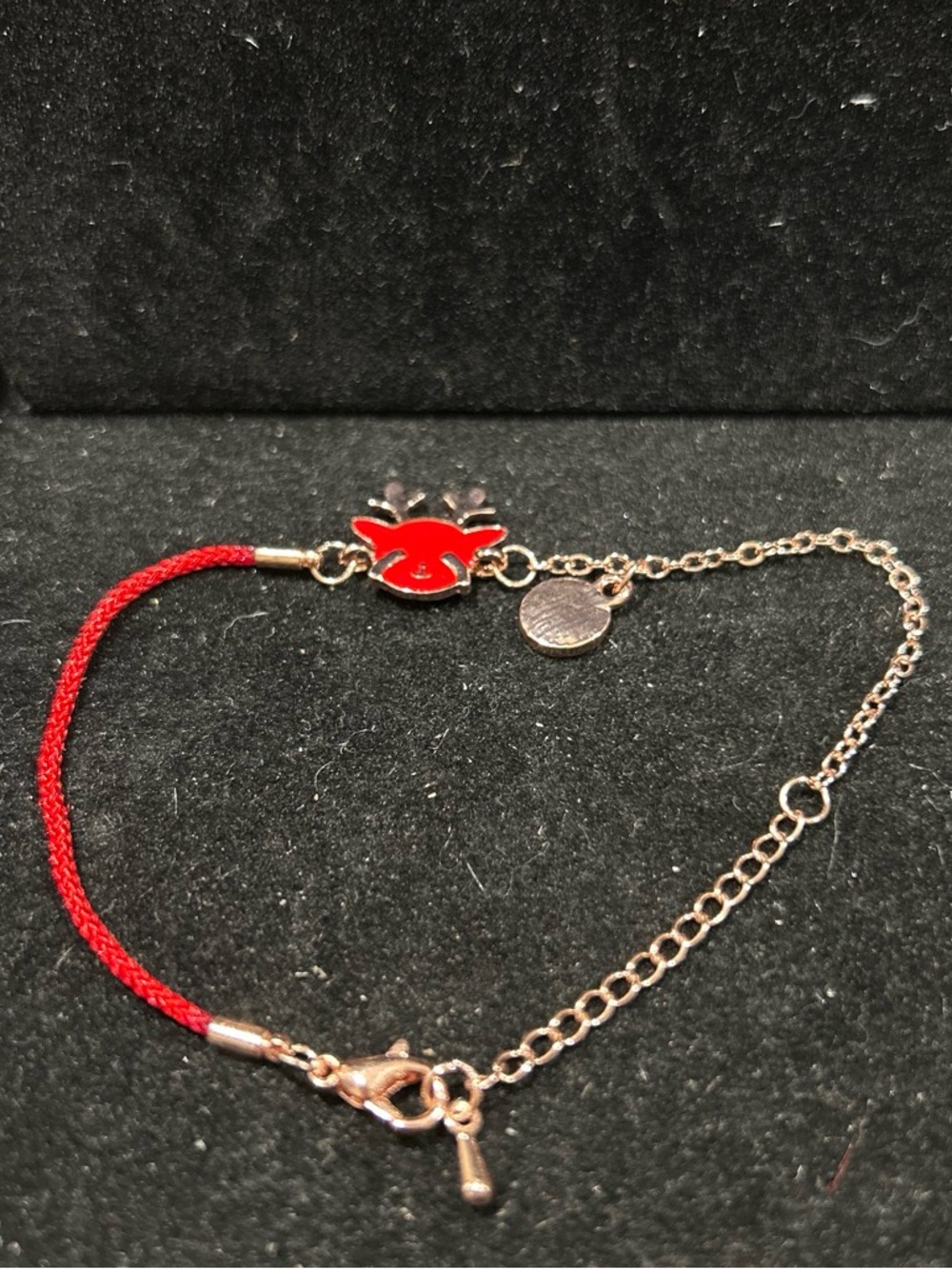 Reindeer  charm bracelet